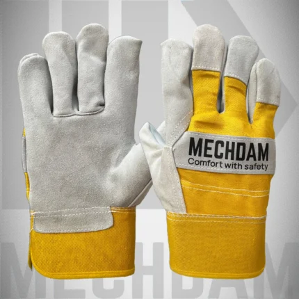 MECHDAM 707 Industrial Split Leather Gloves