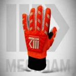 oil and gas impact safety gloves with knuckle and finger protection