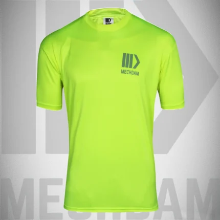 High Visibility Cotton Crew Neck T-Shirt front