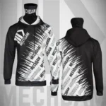 Sublimation Printed Hoodie with Face Mask