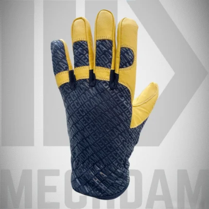 cut resistant leather mechanic gloves goatskin