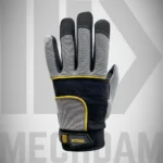 synthetic leather mechanic gloves industrial use
