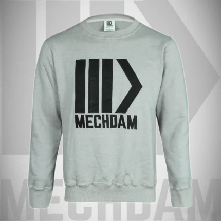 300 GSM cotton fleece sweatshirt embroidered logo detail