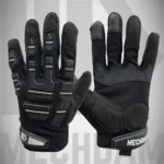 tactical impact gloves with TPR knuckle protection