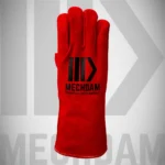 Industrial cowhide leather welding gloves for heavy duty welding applications