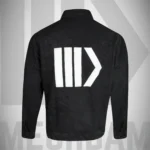 OEM distressed denim jacket for private label brands