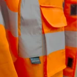 reflective safety jacket for construction and road work
