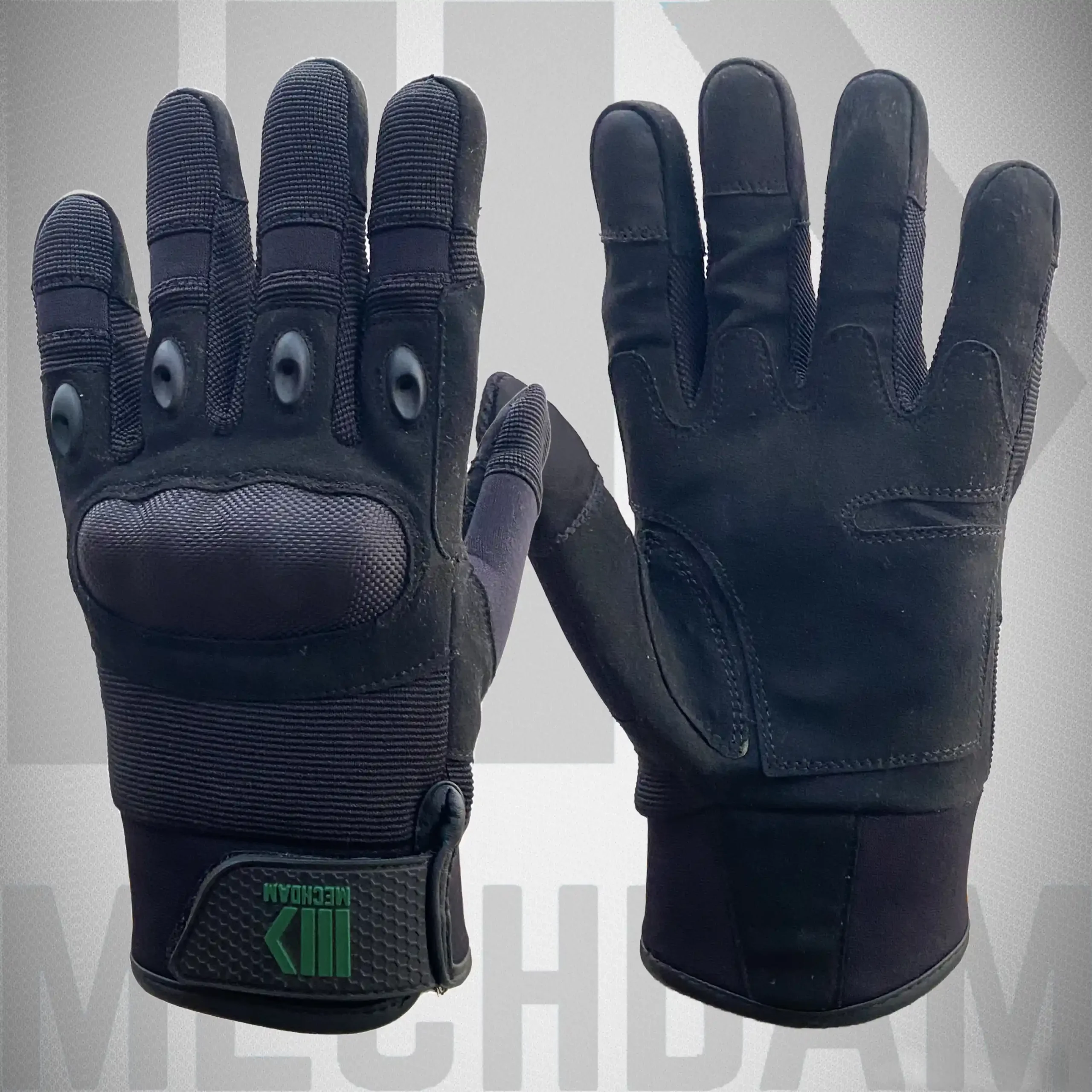 MD-3006 heavy duty tactical gloves with reinforced synthetic leather palm
