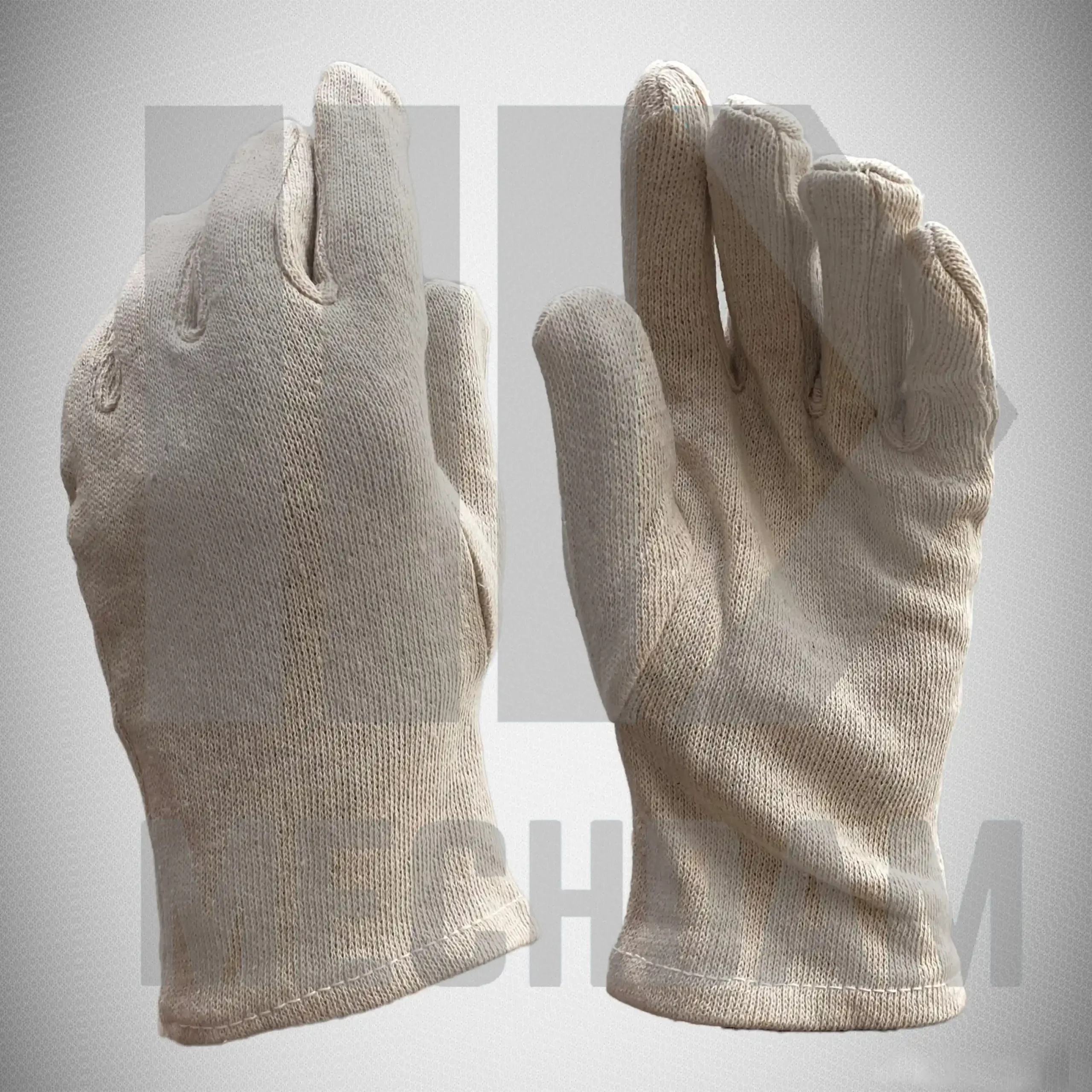 MD-GL-4002 cotton jersey work gloves manufacturer