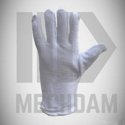 lightweight cotton inspection gloves for clean handling