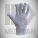 white cotton inspection gloves for inspection work
