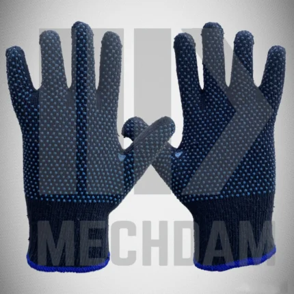 pvc dotted knit gloves manufacturer
