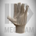 cotton canvas work gloves durable canvas fabric