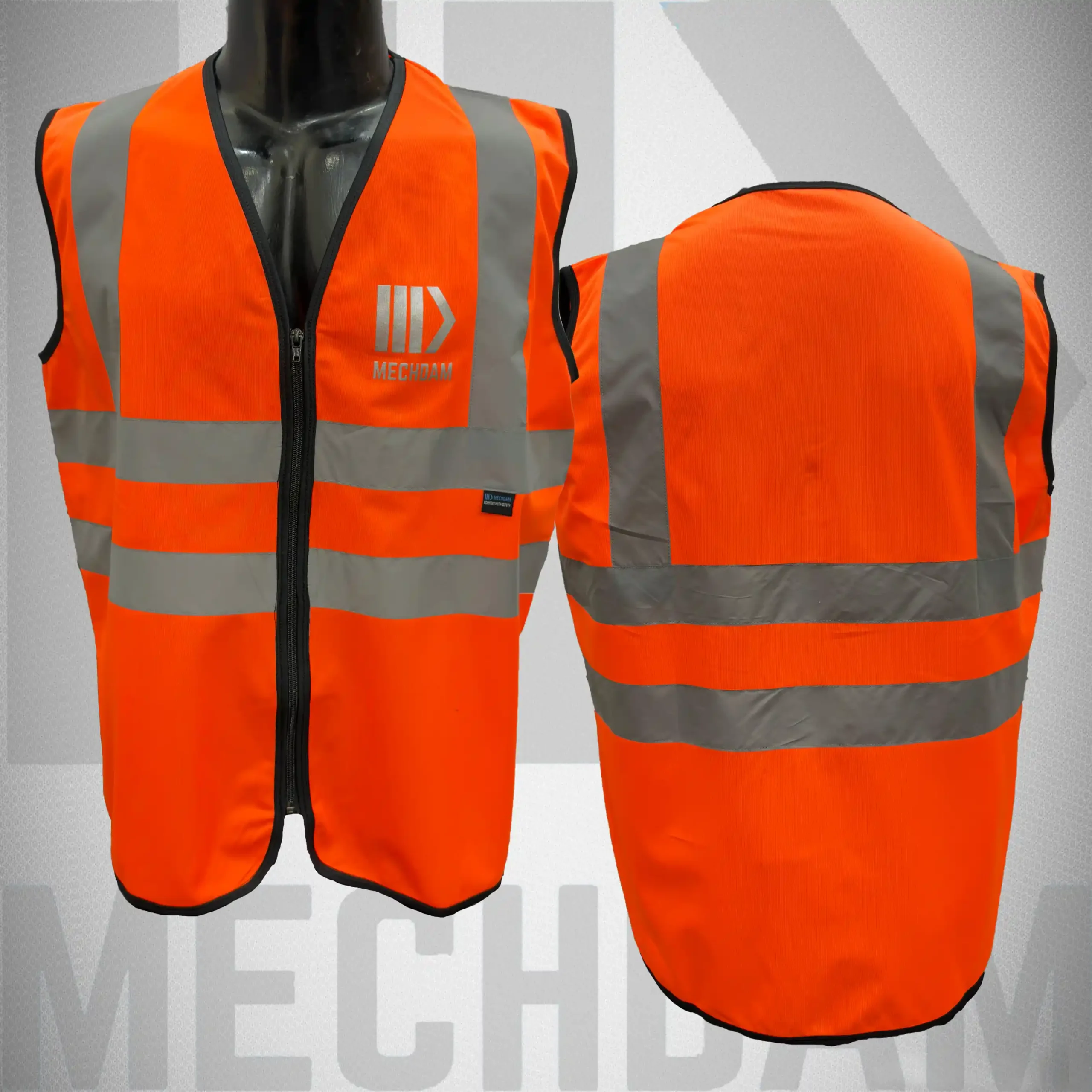 Reflective Safety Vest reflective safety vest used in professional work environment