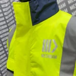 high visibility safety jacket with reflective details