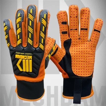 A2 cut resistant impact protection work gloves for industrial use