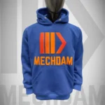 High-quality custom fleece hoodie manufactured in Pakistan by Mechdam Enterprises