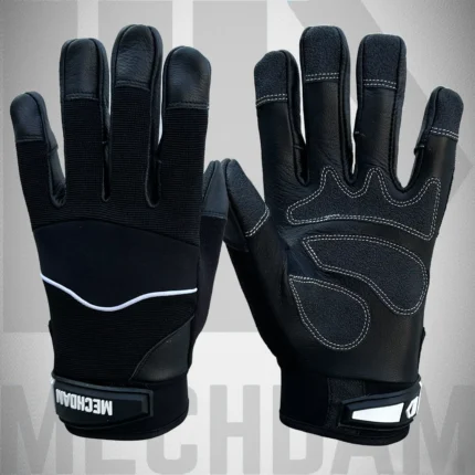 goatskin mechanic gloves leather palm